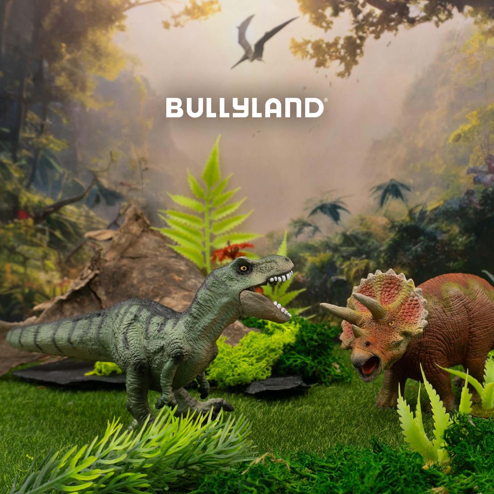 bullyland-dinopark-t-rex-61448-dinosaurier-figur-17-8-cm image 3