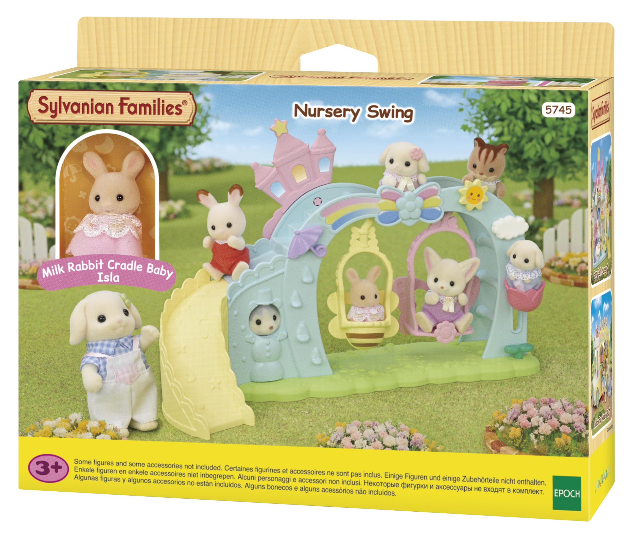 sylvanian-families-school-5745-erlebniskindergarten-schaukel-baby image 2