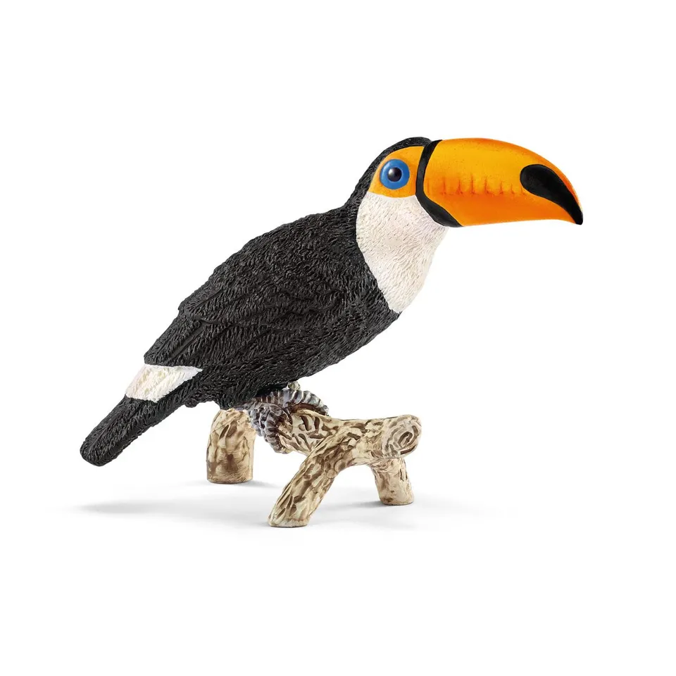 schleich-wild-life-tukan-vogelfigur-regenwald image 1