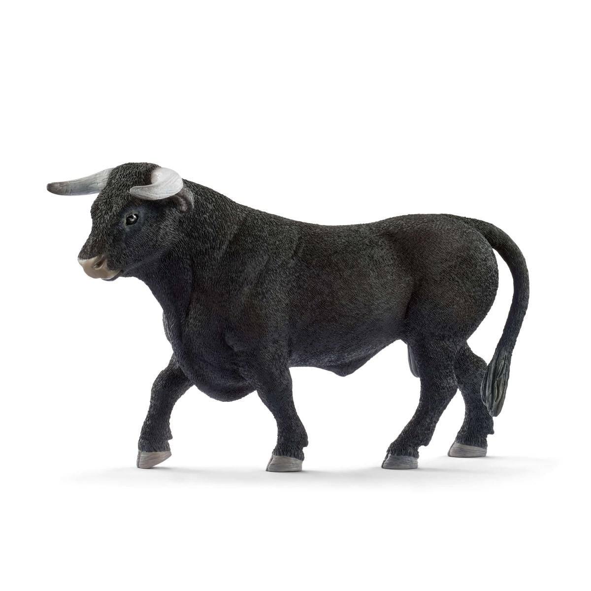 schleich-farm-world-13875-schwarzer-stier-bulle-figur image 1