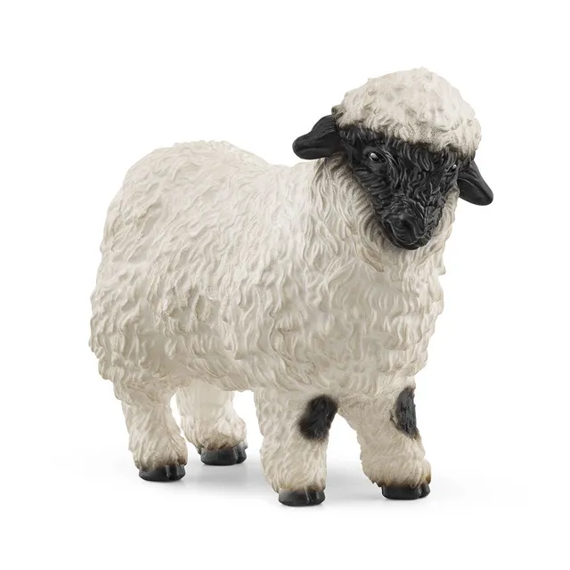 schleich-farm-world-13965-walliser-schwarznasenschaf-tierfigur image 1