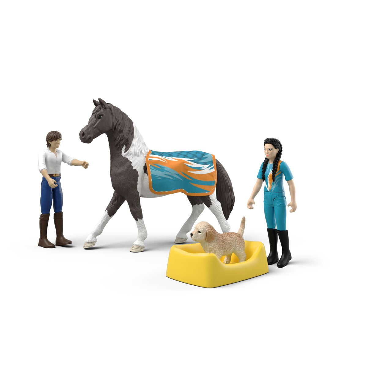 schleich-horse-club-kims-voltigierset-42799-mit-pferd image 8