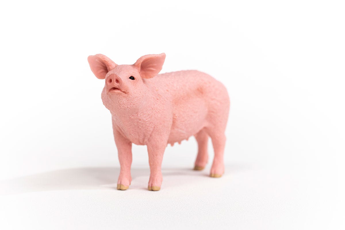schleich-farm-world-schwein-13933-bauernhoftier-figur-rosa image 2