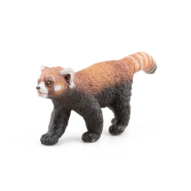 papo-wildlife-roter-panda-tierfigur-kleiner-panda-bambus image 1