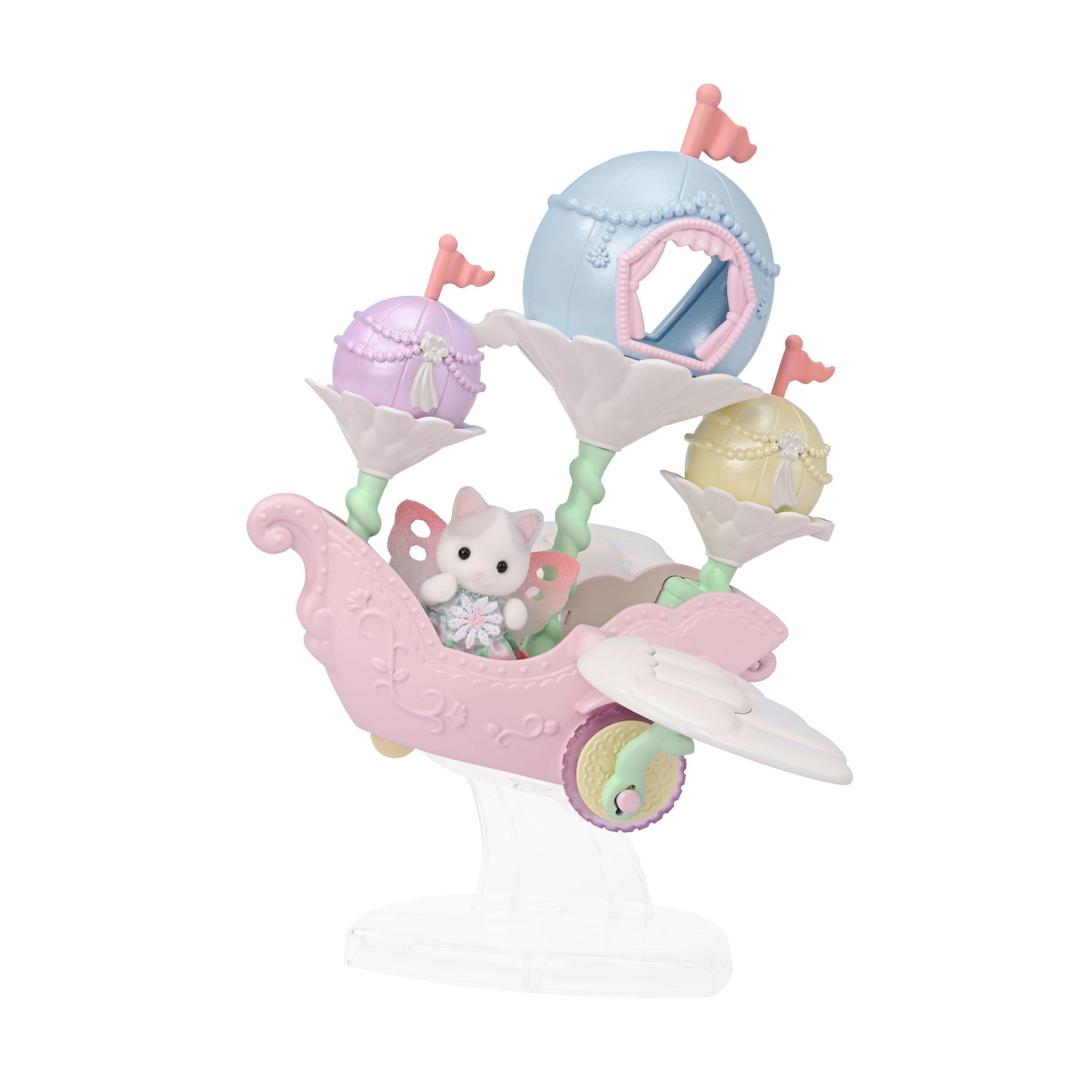 sylvanian-families-magical-baby-5827-ballonschiff-katzenfigur image 6