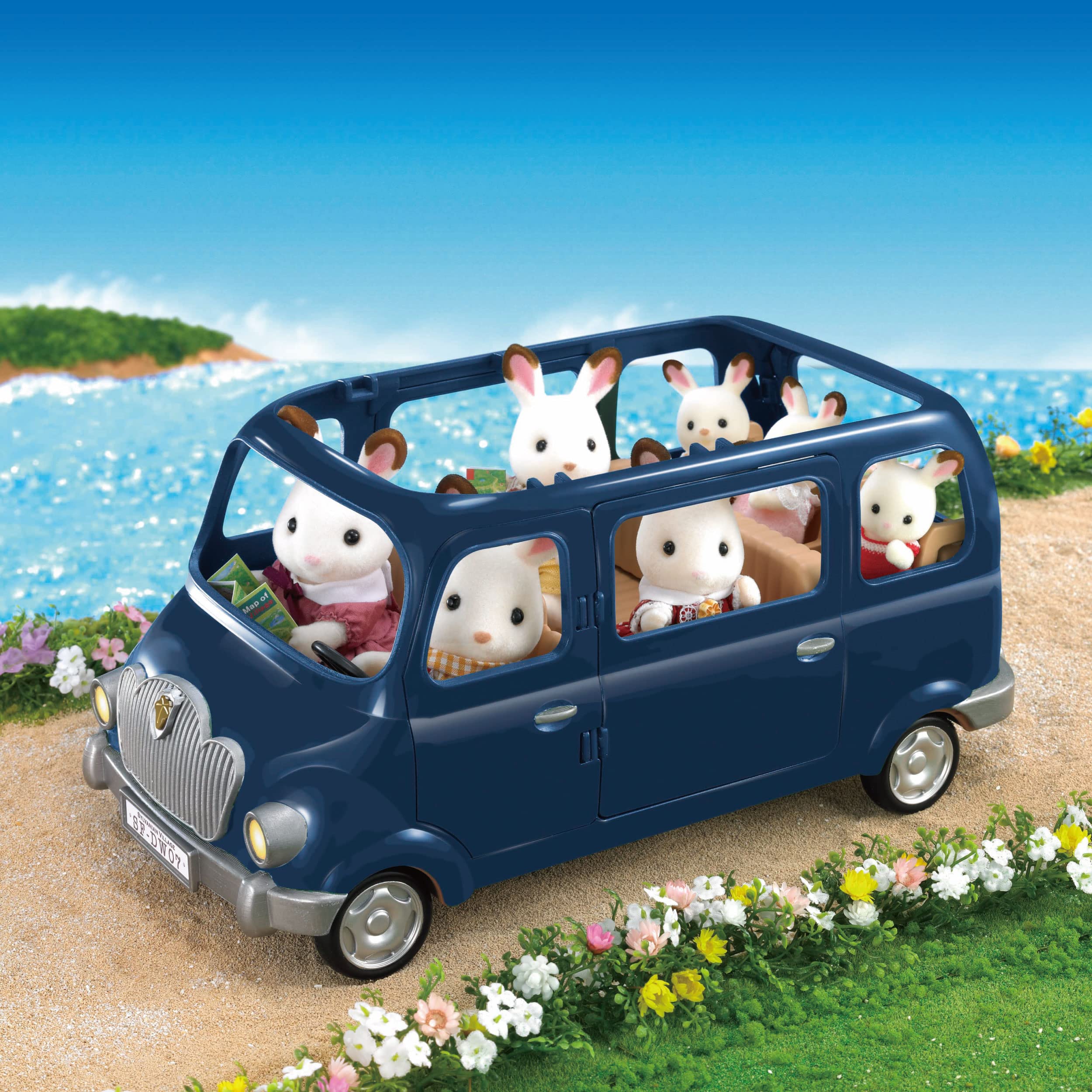 sylvanian-families-5274-familien-siebensitzer-auto-spielset image 2
