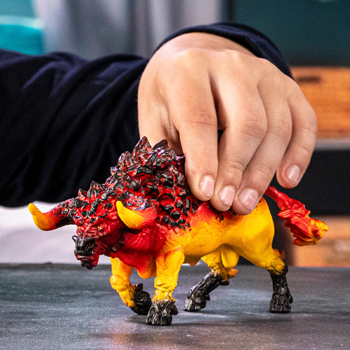 schleich-eldrador-42493-feuerstier-monster-figur image 2