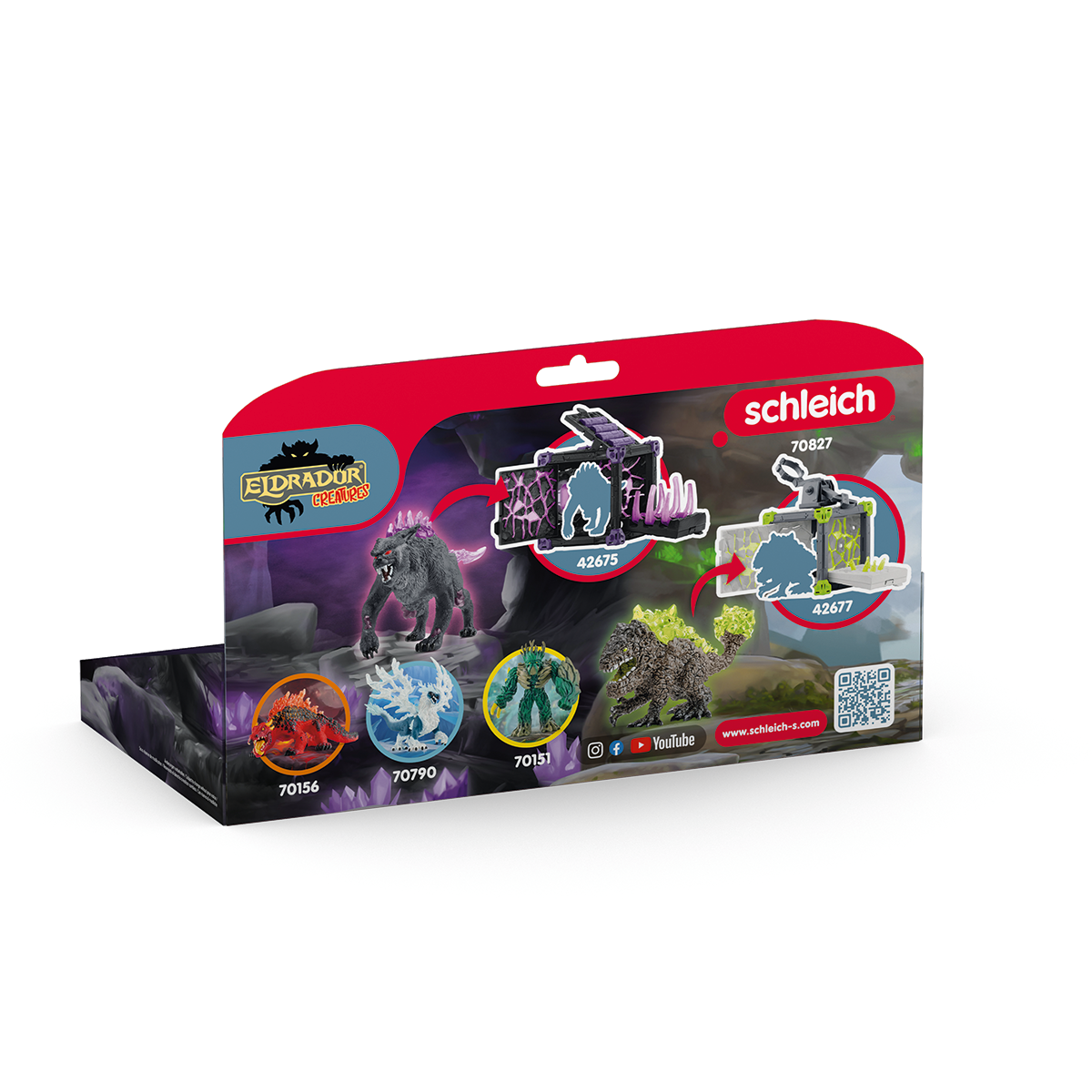 schleich-eldrador-schattenluchs-vs-felsbrecher-70827-set image 7