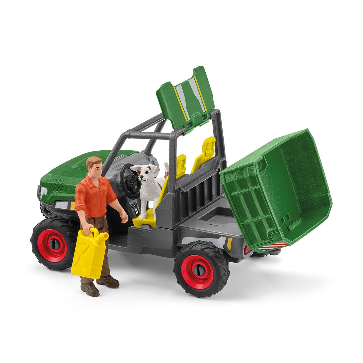 schleich-wild-life-42659-waldbauer-spielfiguren-set-mit-gel-ndewagen image 3