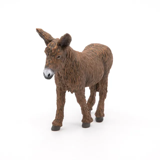 papo-farmyard-friends-poitou-esel-figur image 1