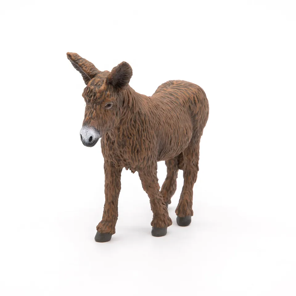 papo-farmyard-friends-poitou-esel-figur image 1