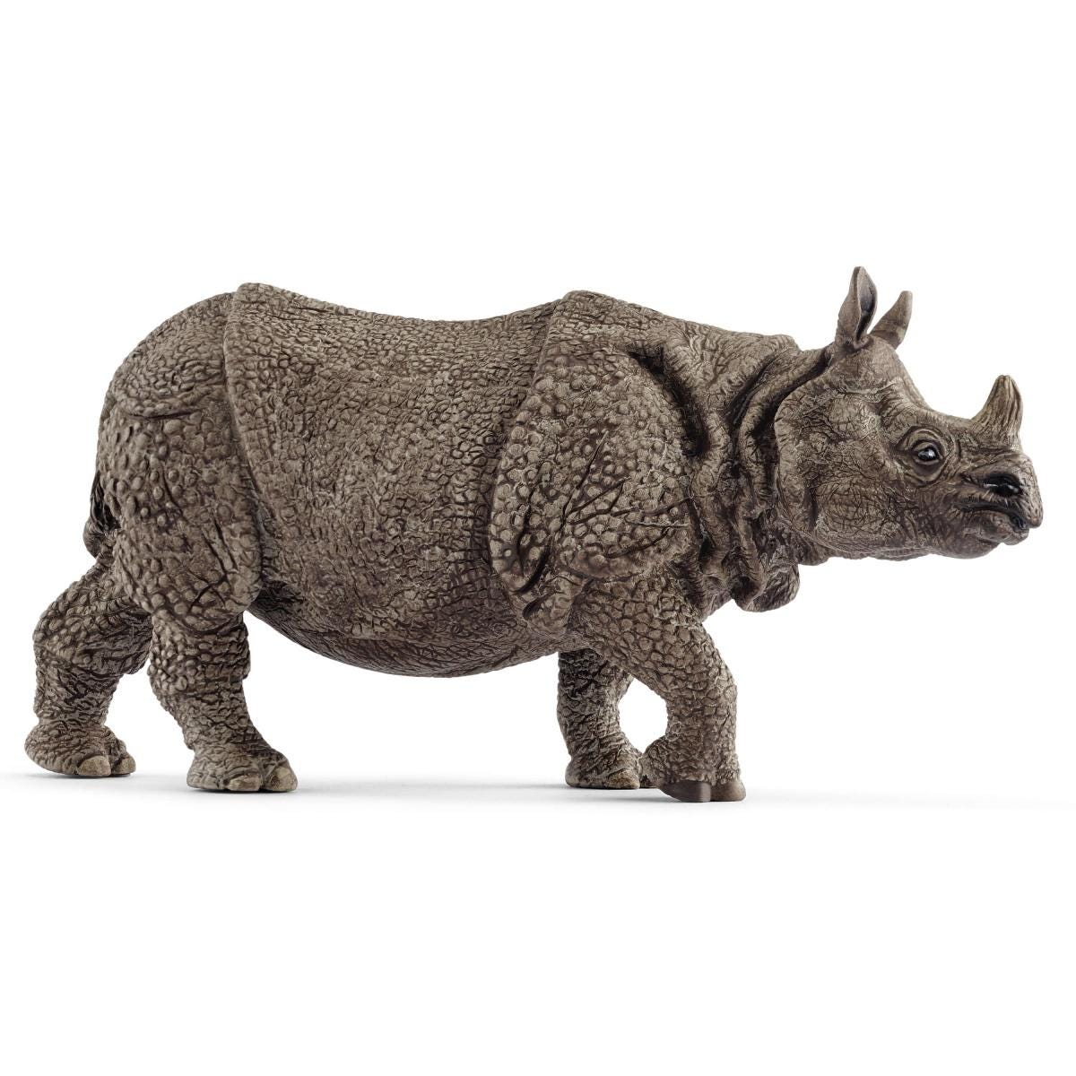 schleich-wild-life-indisches-nashorn-tierfigur-panzernashorn image 1