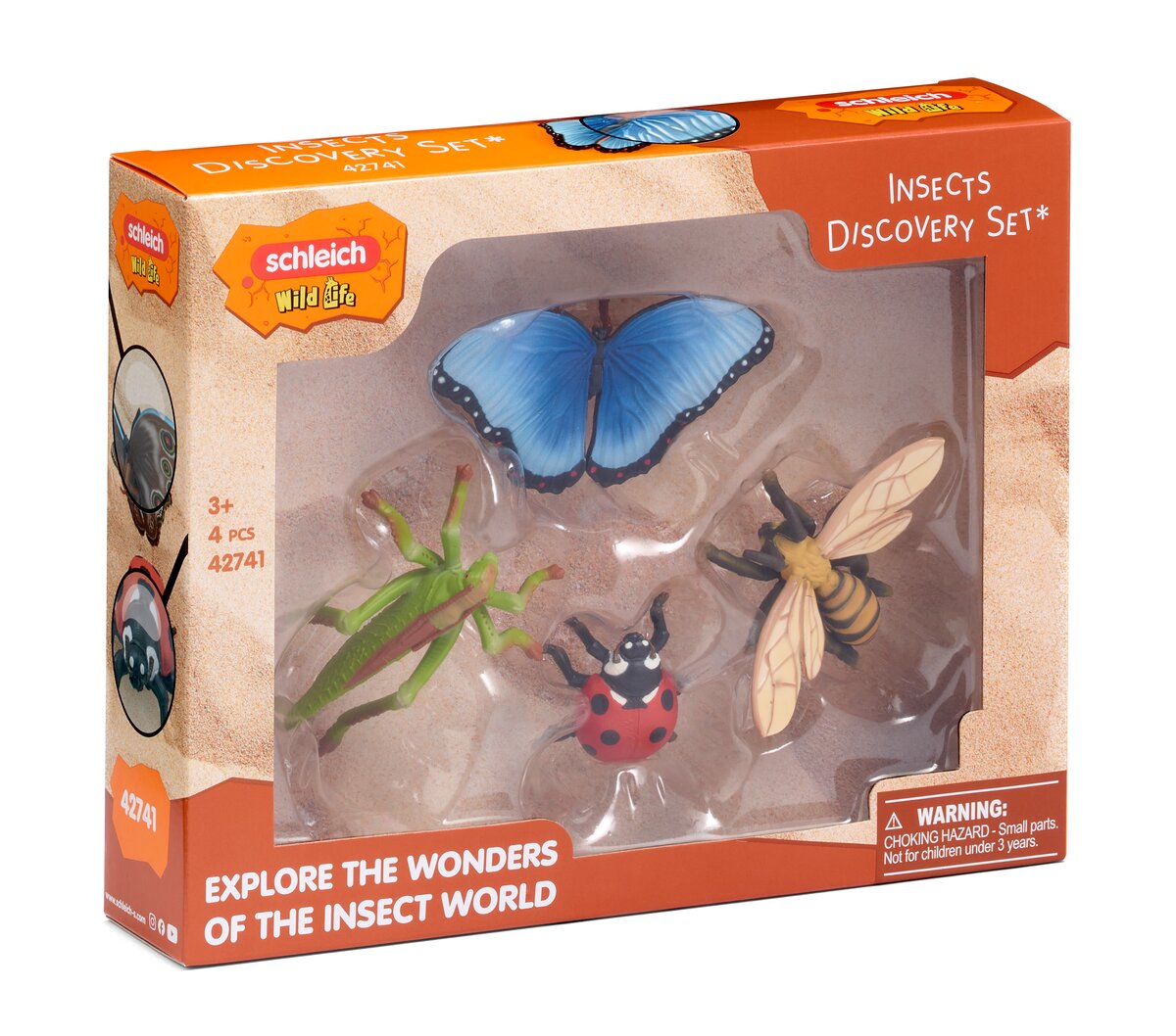 schleich-wild-life-insekten-entdecker-set-42741-4-teilig image 3