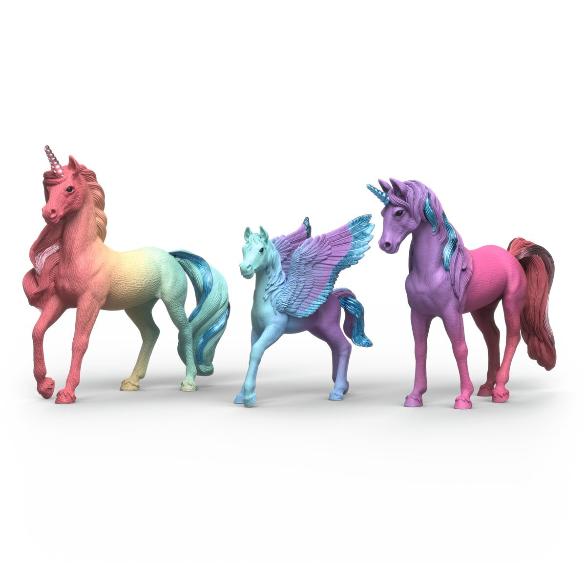 schleich-bayala-regenbogeneinh-rner-einhorn-set-sammler image 1