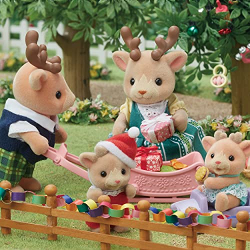 sylvanian-families-village-5692-rentier-familie-mit-schlitten image 8
