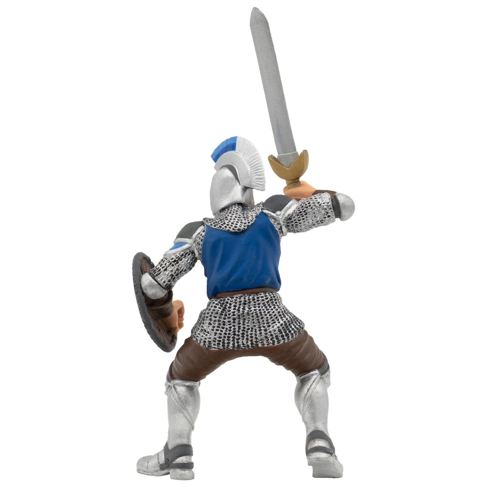 bullyland-castles-and-palaces-80764-schwertk-mpfer-figur-blau-11-5-cm image 4