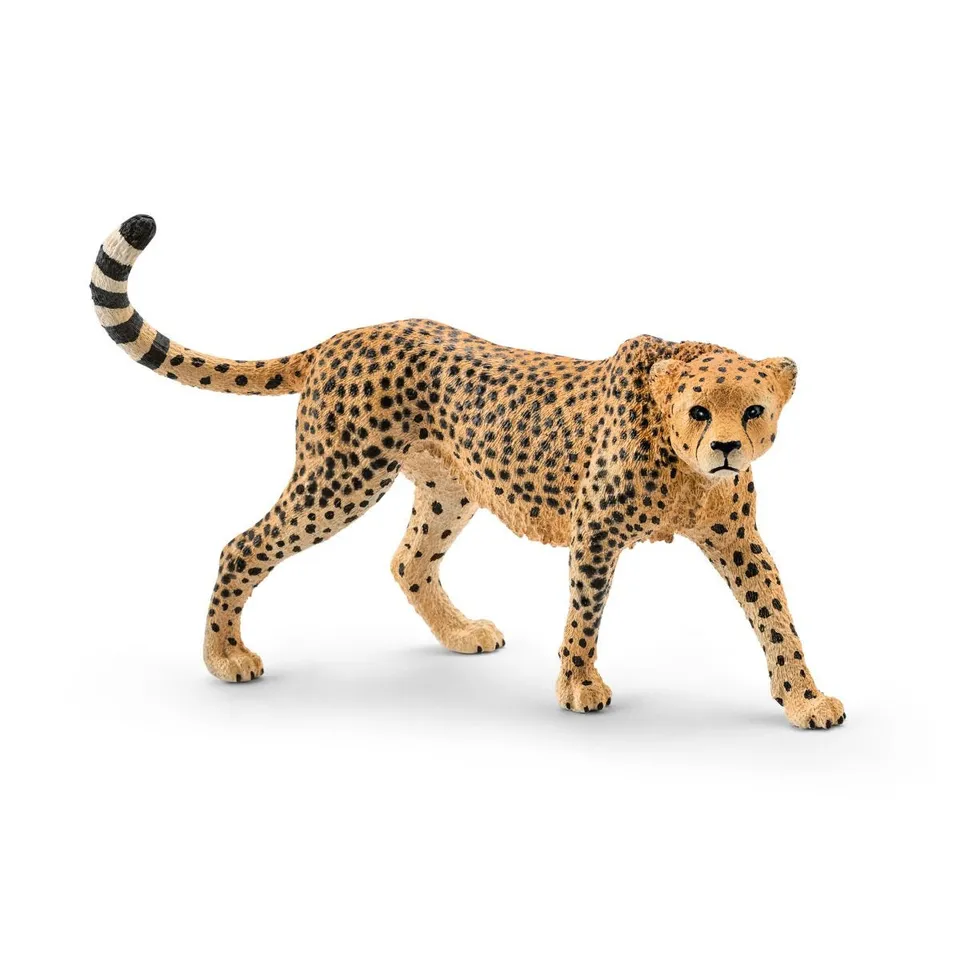 schleich-wild-life-gepard-weibchen-tierfigur-raubkatze image 1