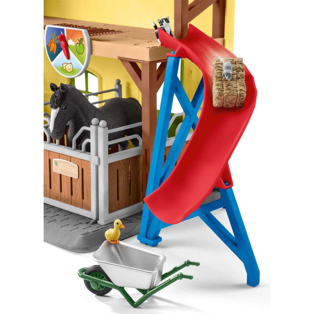 schleich-horse-club-pferdestall-42485-spielset-mit-tieren-und-zubeh-r image 5