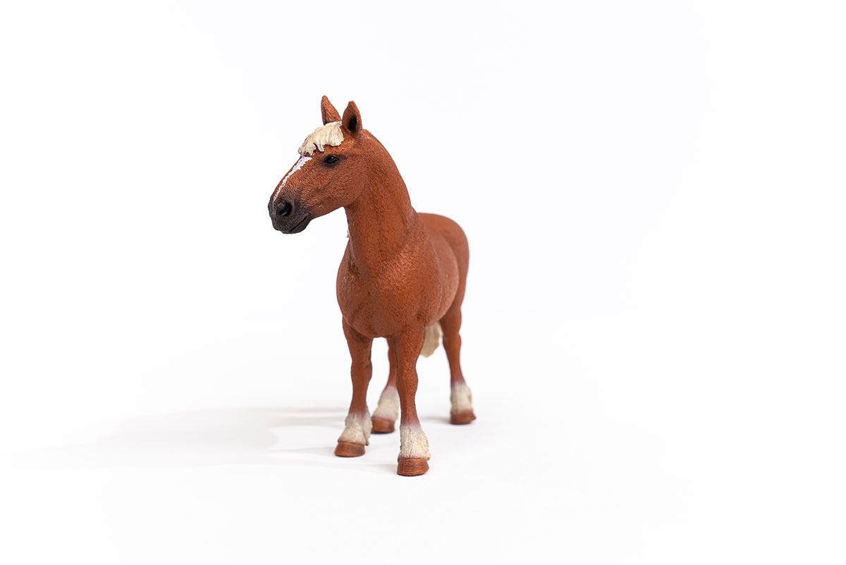 schleich-horse-club-13941-belgische-zuchtstute-pferdefigur image 2