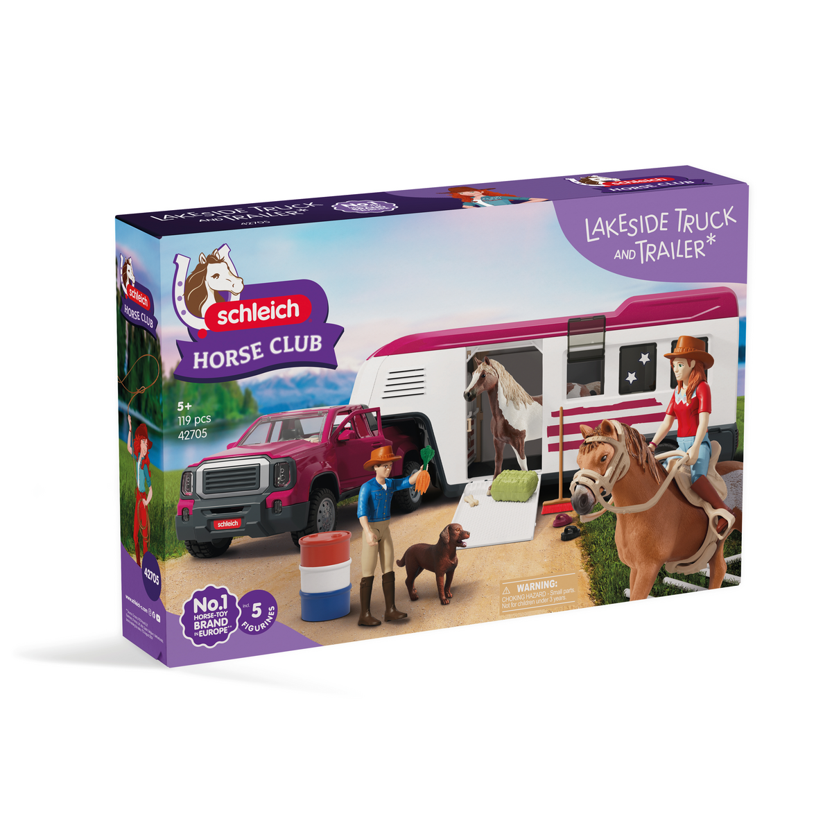 schleich-horse-club-lakeside-truck-42705-mit-anh-nger image 3