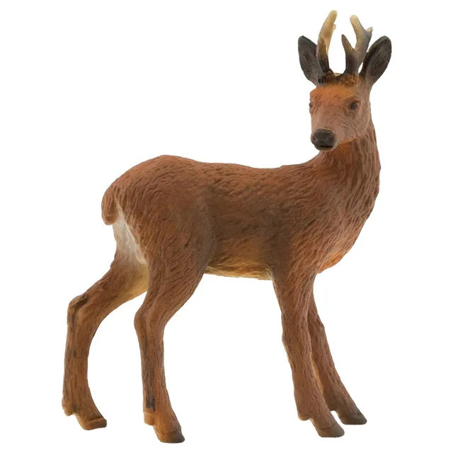 bullyland-forest-animals-rehbock-64436-spielfigur-8-3-cm-braun image 1