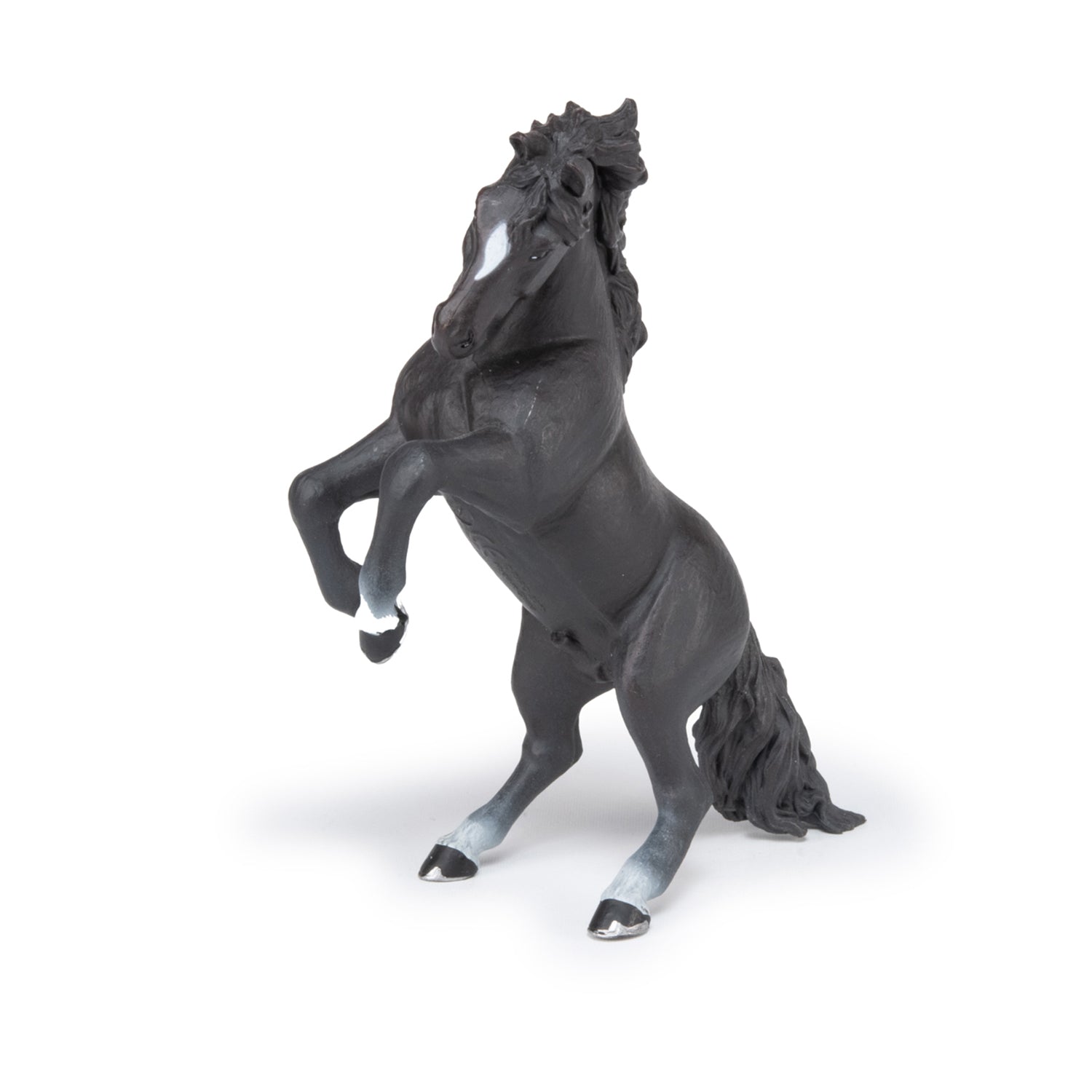 papo-horses-schwarzes-steigendes-pferd-figur image 3