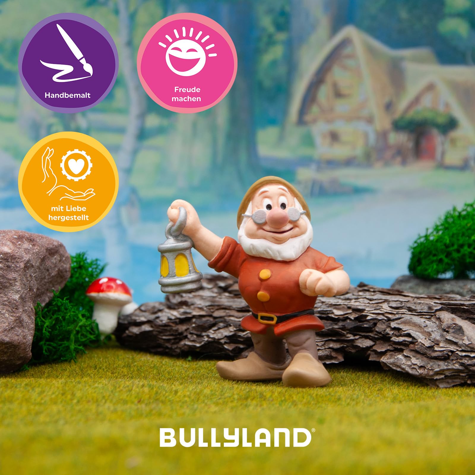 bullyland-disney-12476-zwerg-chef-spielfigur-5-4-cm-schneewittchen image 5