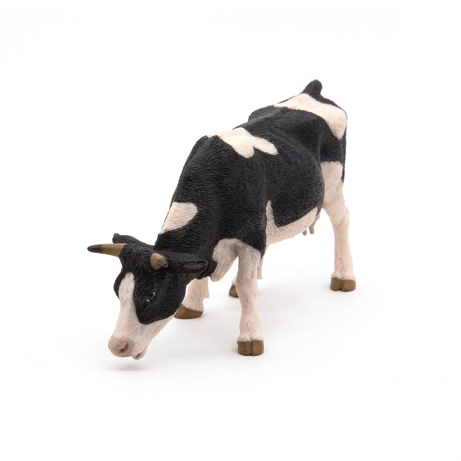 papo-farmyard-friends-kuh-figur-grasend-schwarz-wei image 5