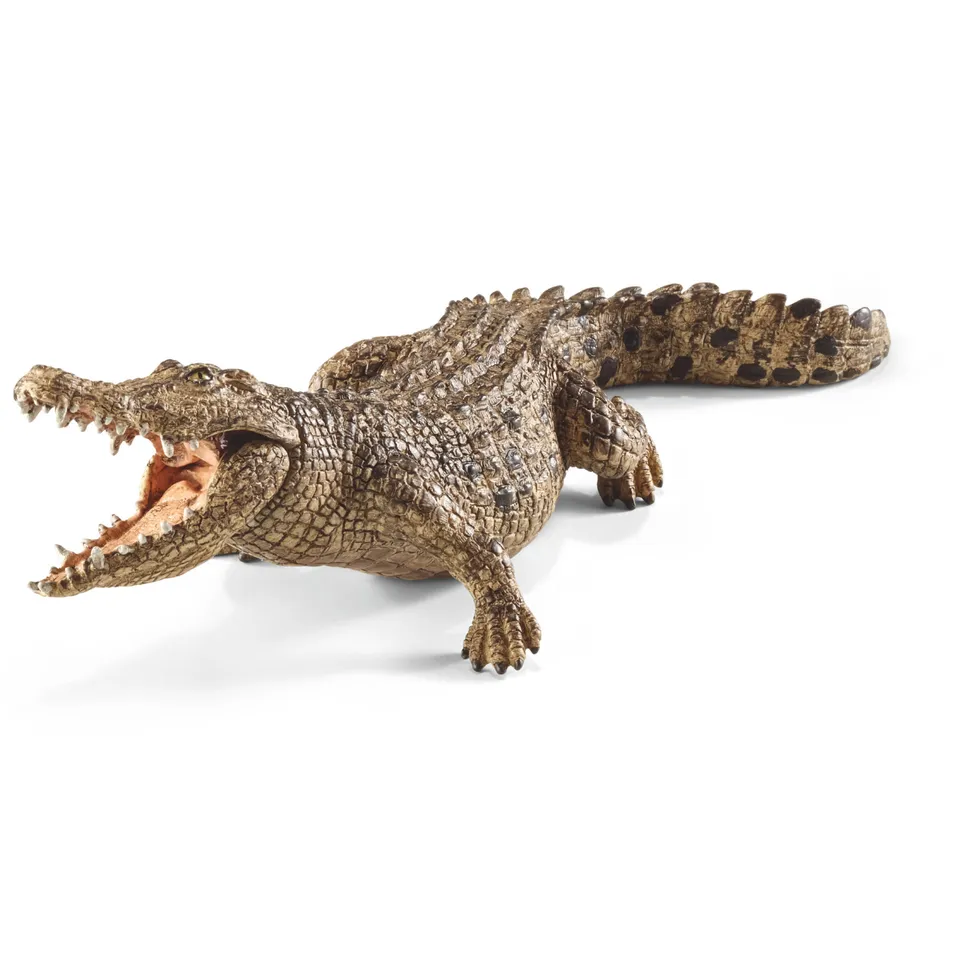 schleich-wild-life-krokodil-leistenkrokodil-figur image 1