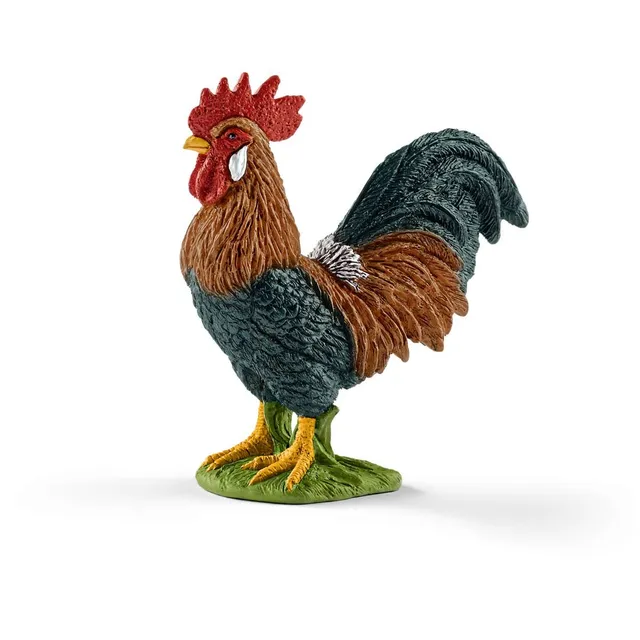 schleich-farm-world-hahn-13825-tierfigur-bauernhof image 1