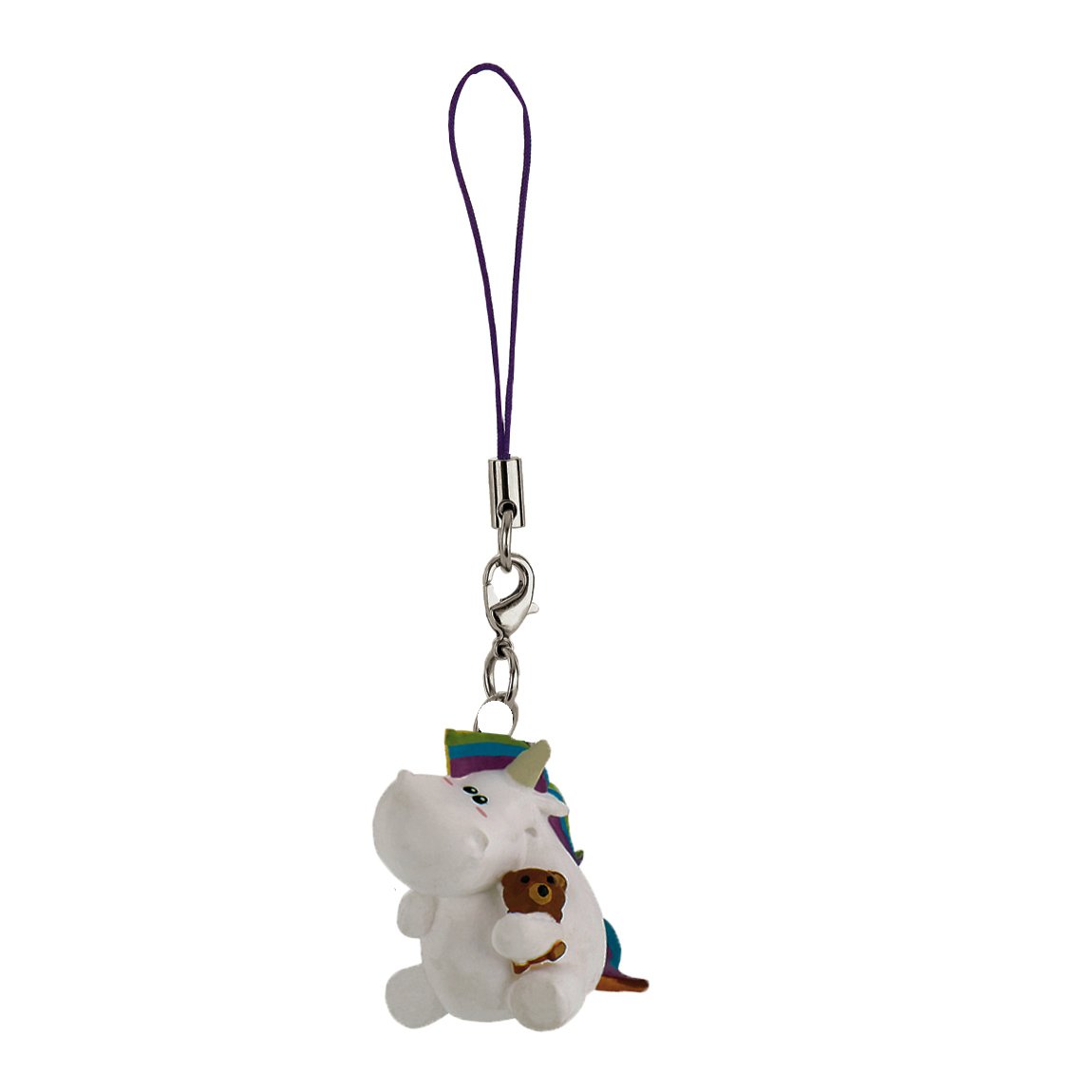 bullyland-enchanted-forest-44400-pummeleinhorn-schl-sselanh-nger image 1