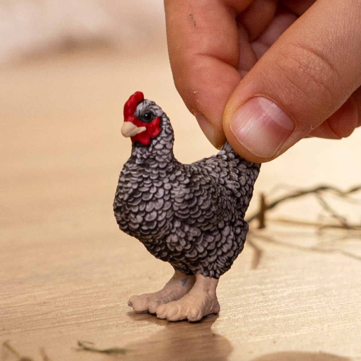 schleich-farm-world-plymouth-rock-huhn-tierfigur-13997 image 2