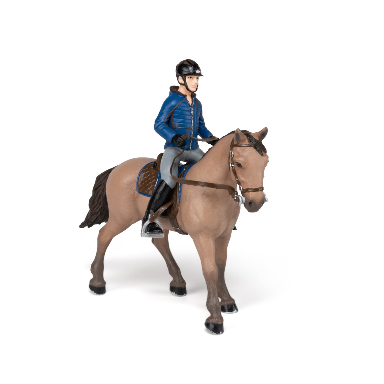 papo-horses-pferd-und-reiter-spielfiguren-set-ausritt image 3