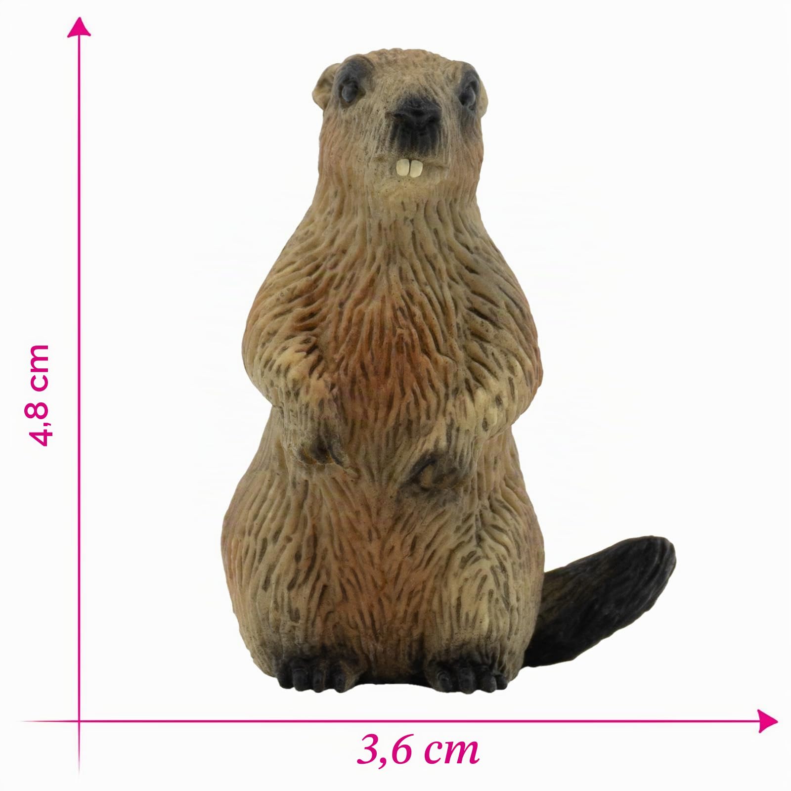 bullyland-alpine-life-murmeltier-tierfigur-4-8-cm image 2