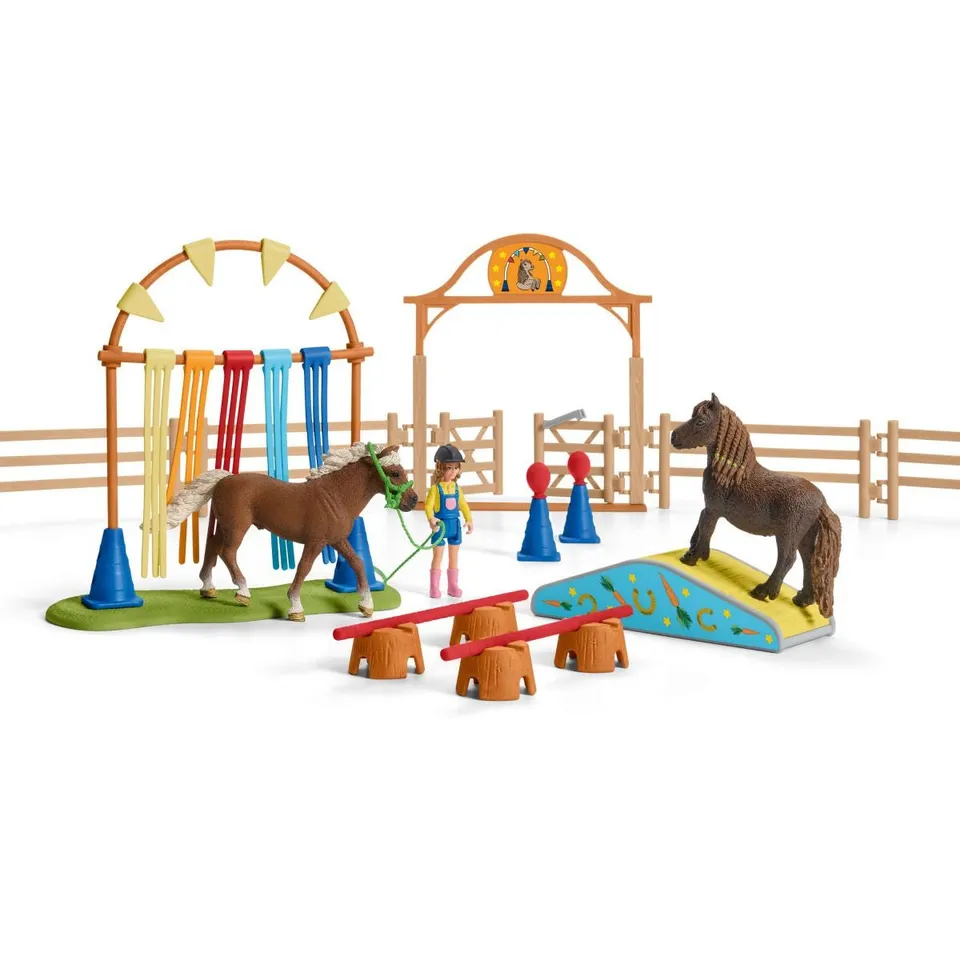 schleich-horse-club-pony-agility-training-spielset-42481 image 1