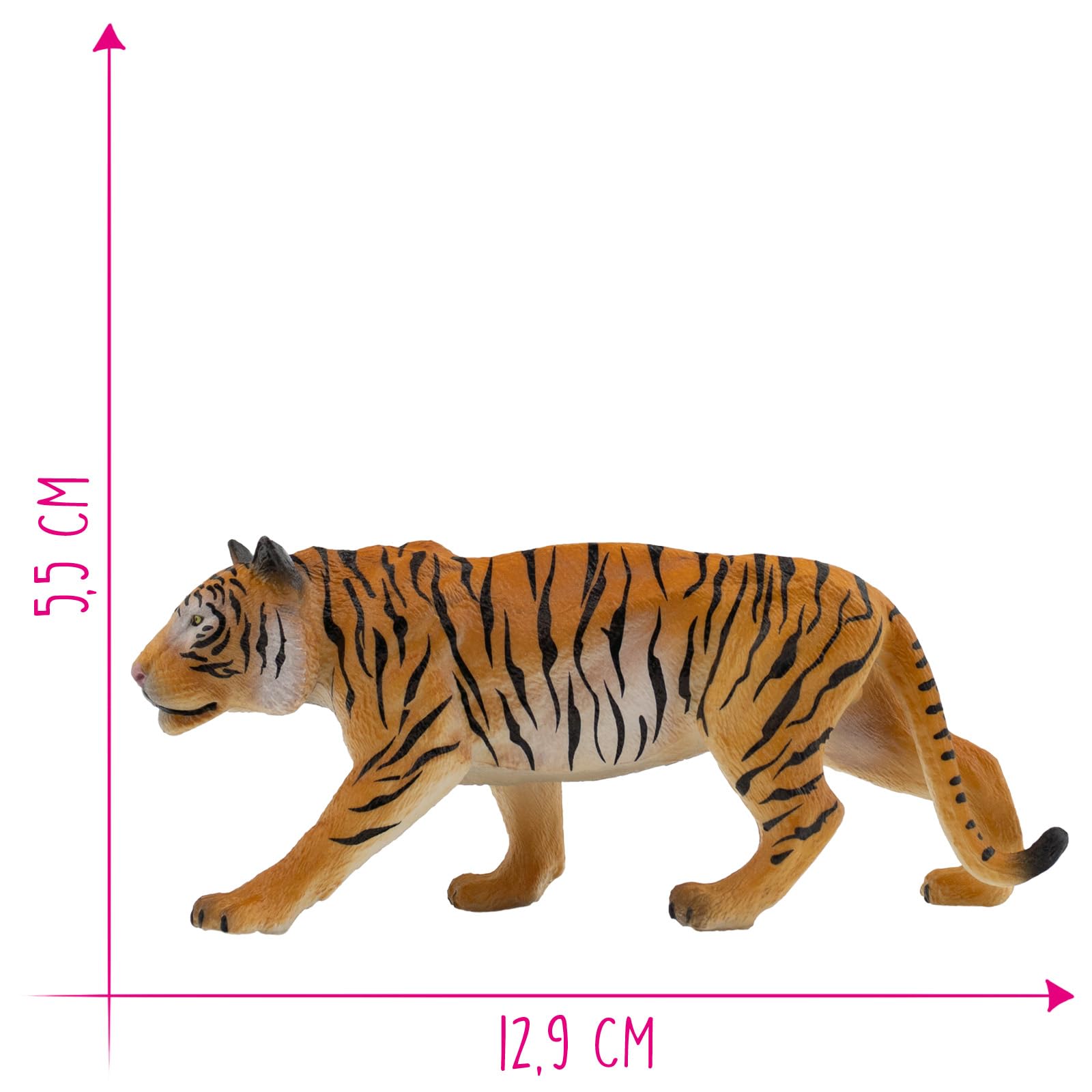bullyland-safari-tiger-63719-tierfigur-12-9-cm-pvc-frei image 2