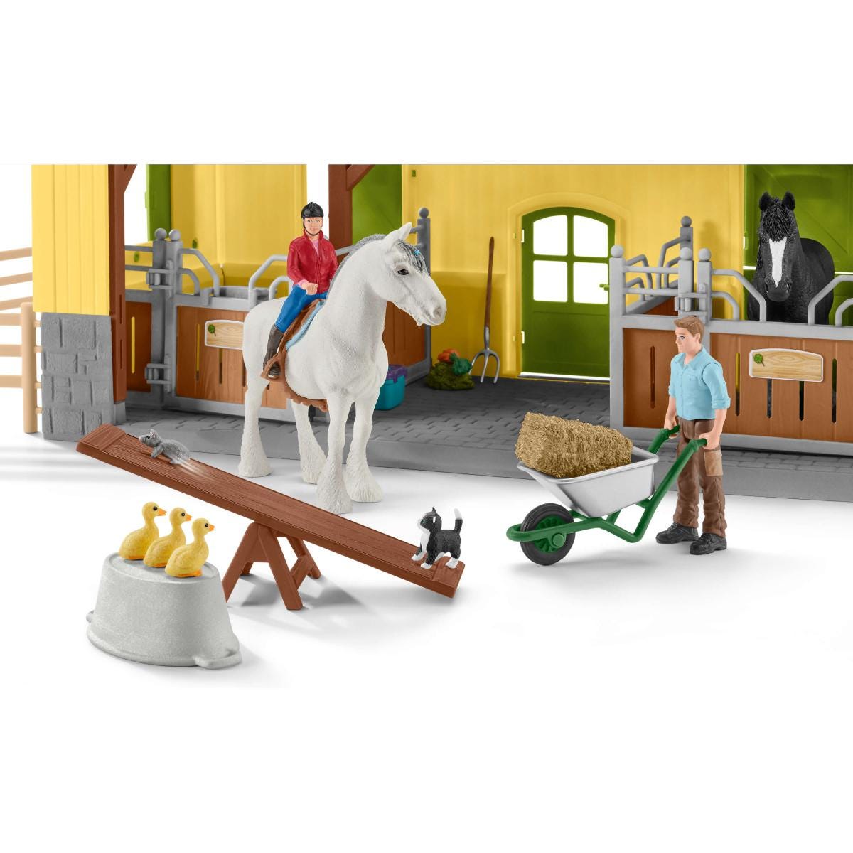 schleich-horse-club-pferdestall-42485-spielset-mit-tieren-und-zubeh-r image 6