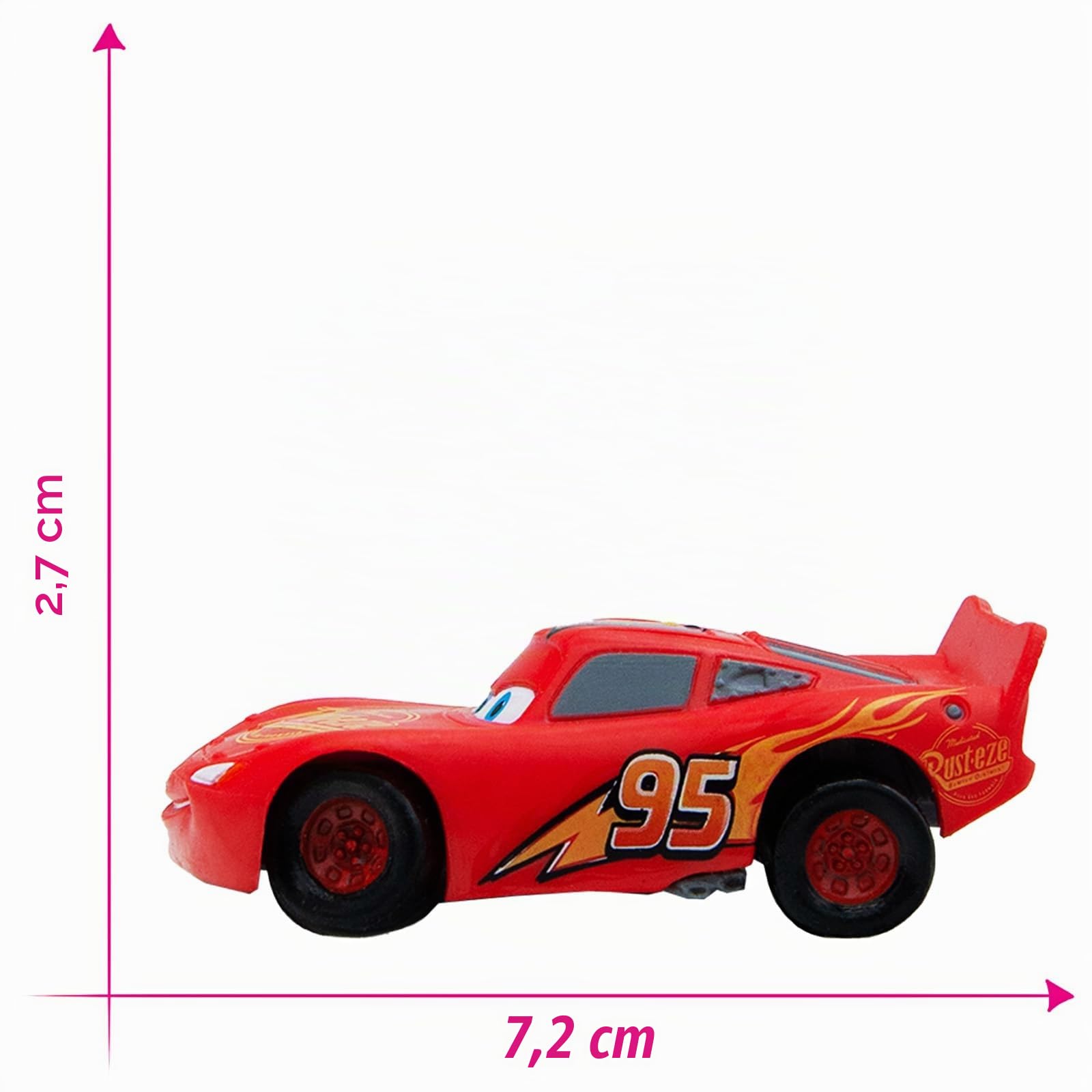 bullyland-disney-pixar-12798-lightning-mcqueen-spielfigur-7-2-cm image 2