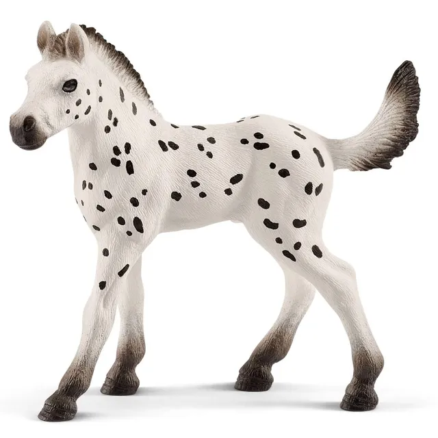 schleich-horse-club-knabstrupper-fohlen-tierfigur-gefleckt image 1