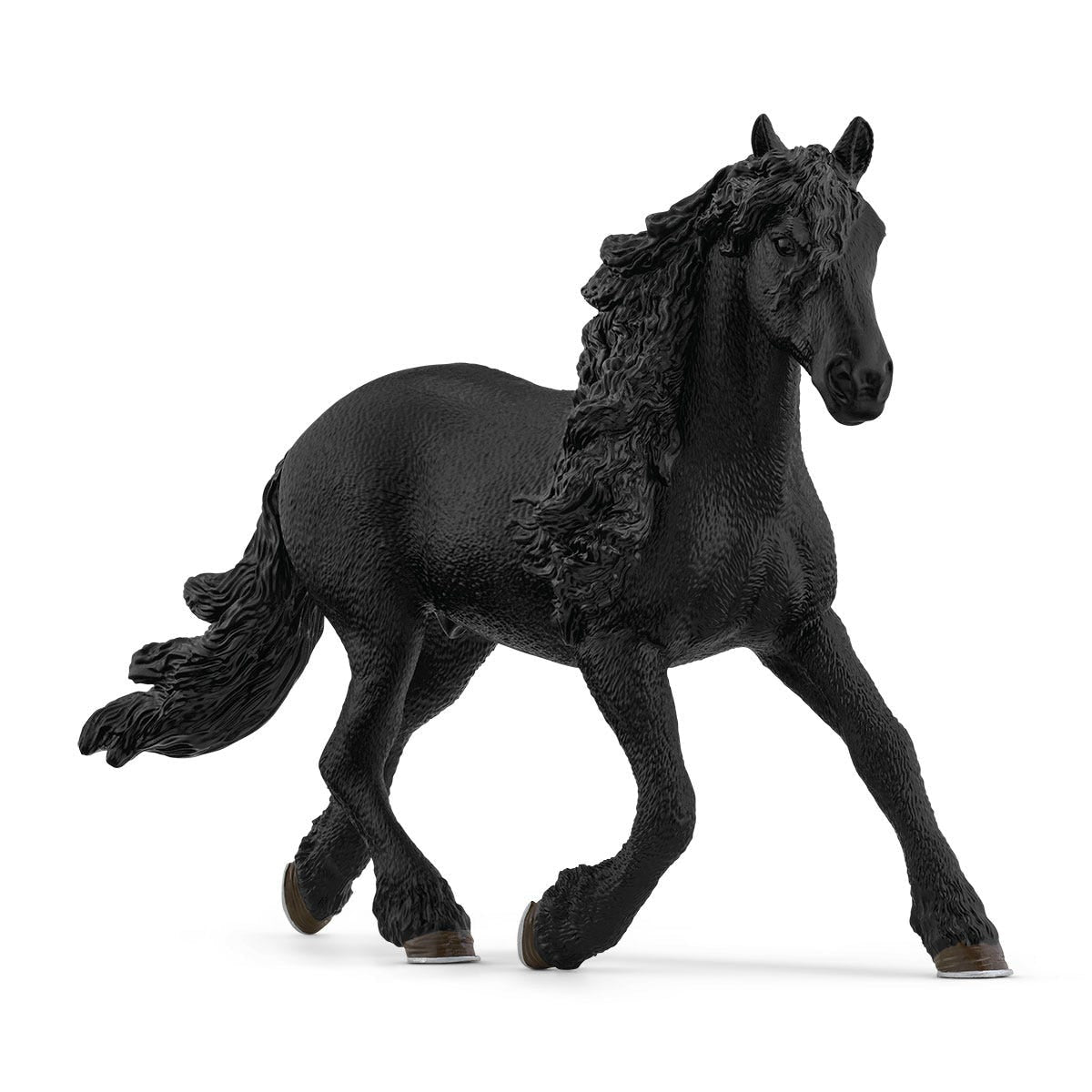 schleich-horse-club-friese-hengst-pferdefigur-schwarz image 1