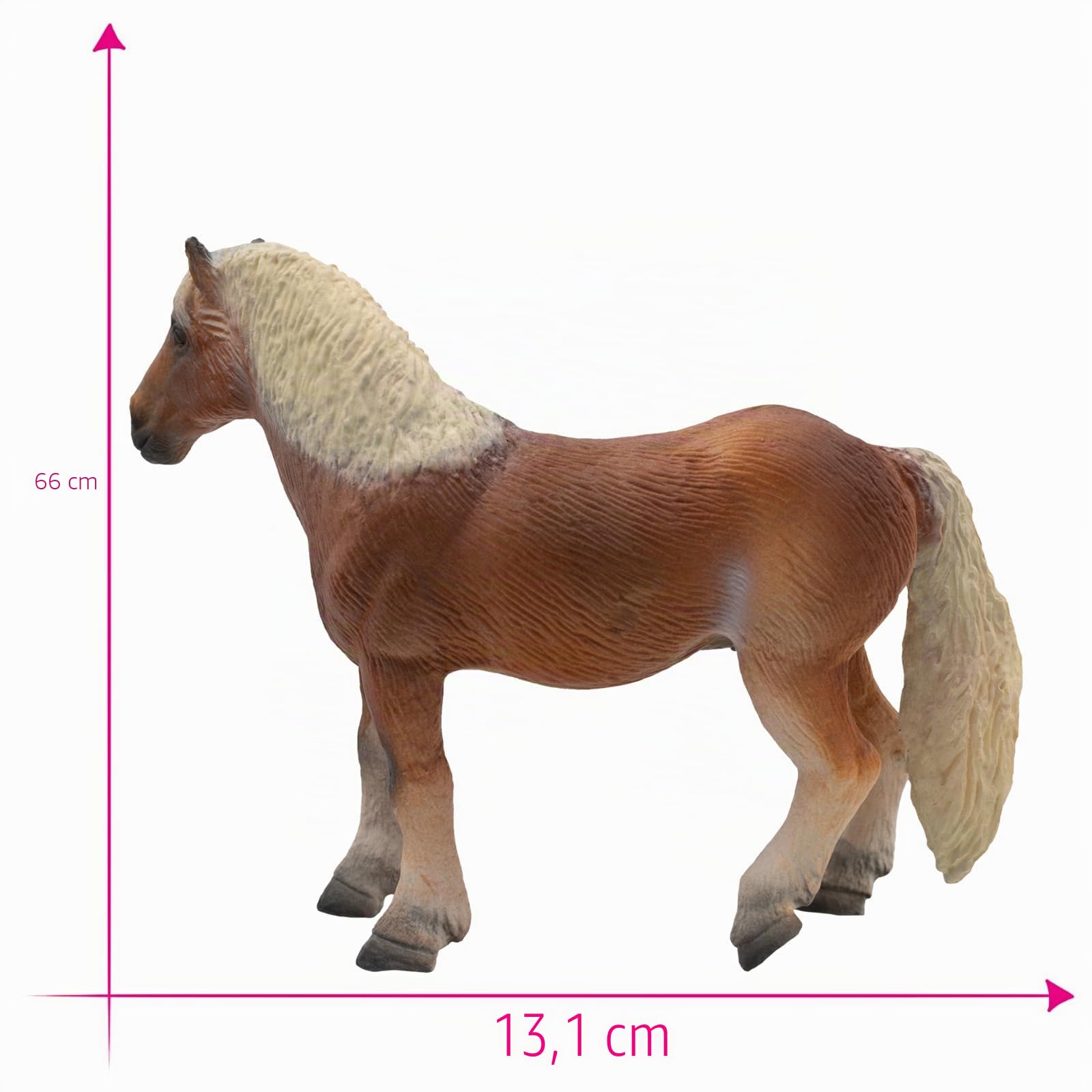 bullyland-paddock-62696-haflinger-stute-spielfigur-13-1-cm image 2