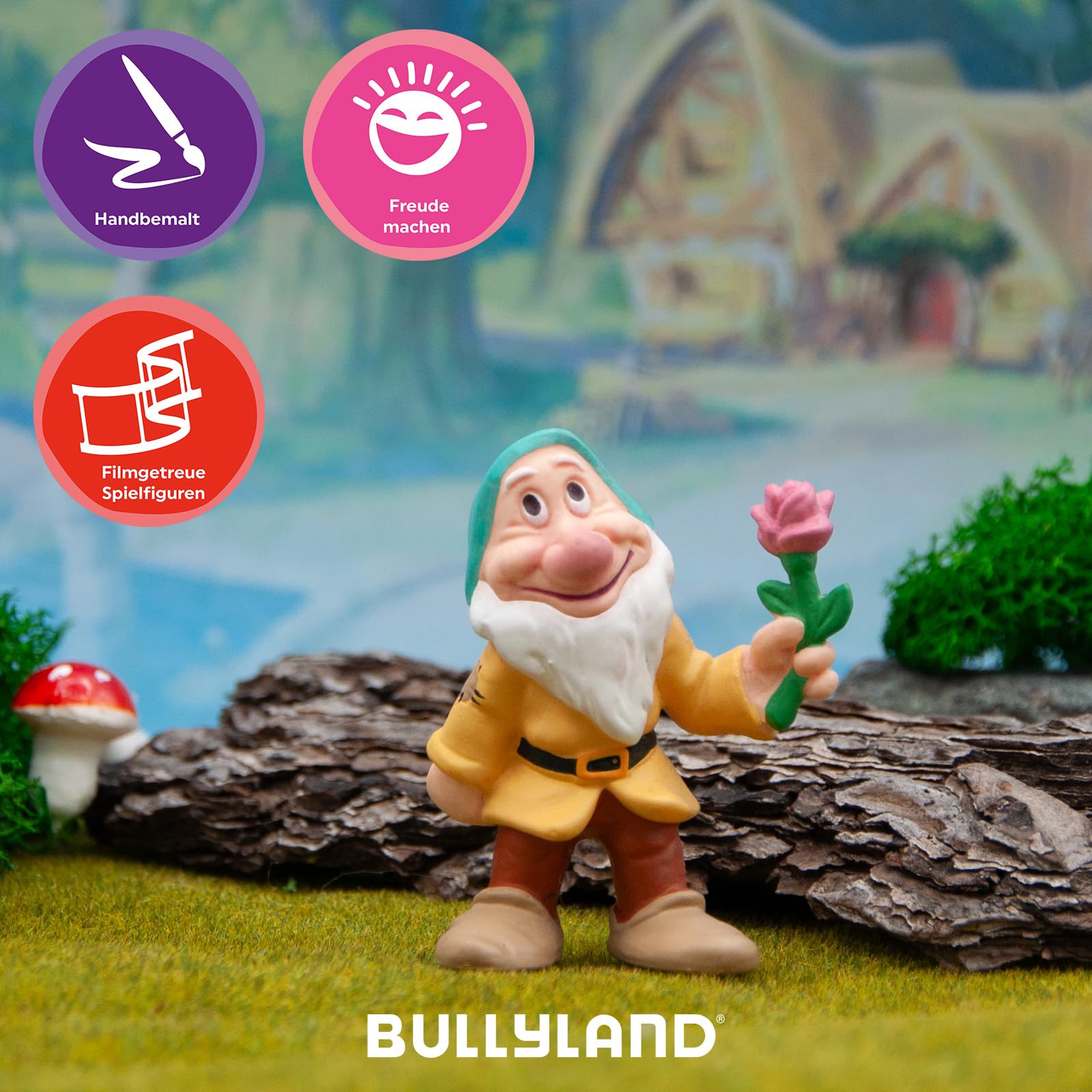 bullyland-disney-zwerg-pimpel-12480-figur-5-5-cm-schneewittchen image 5