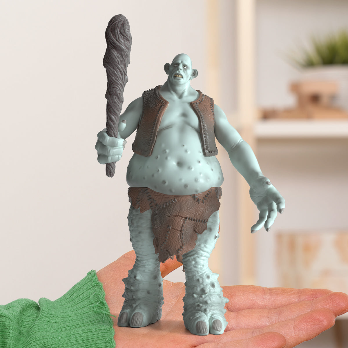 schleich-eldrador-troll-fantasy-figur-mit-keule-riese image 2