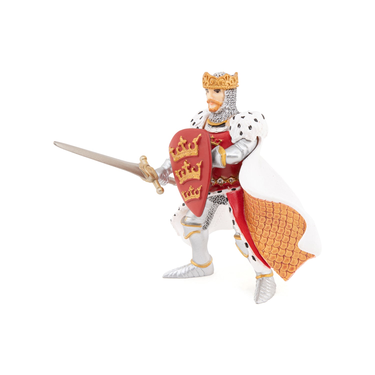 papo-medieval-k-nig-arthur-figur-rot-ritterfigur image 3