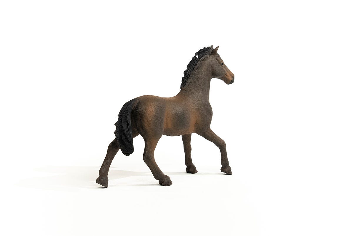schleich-horse-club-oldenburger-hengst-dressur-pferdefigur image 2