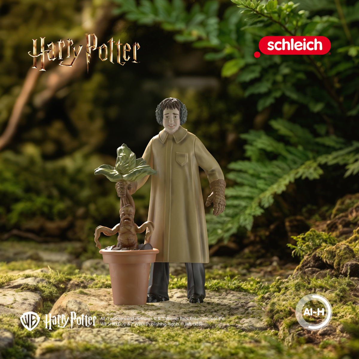schleich-harry-potter-neville-longbottom-alraune-figur image 2