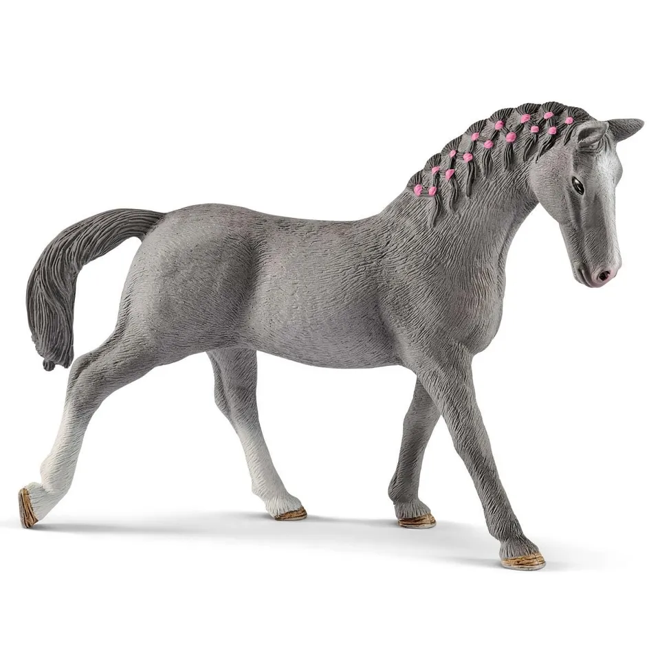schleich-horse-club-trakehner-stute-pferdefigur-13888-braun image 1