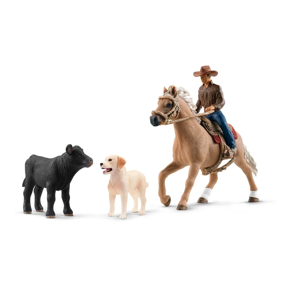 schleich-horse-club-westernreiten-set-42578 image 1