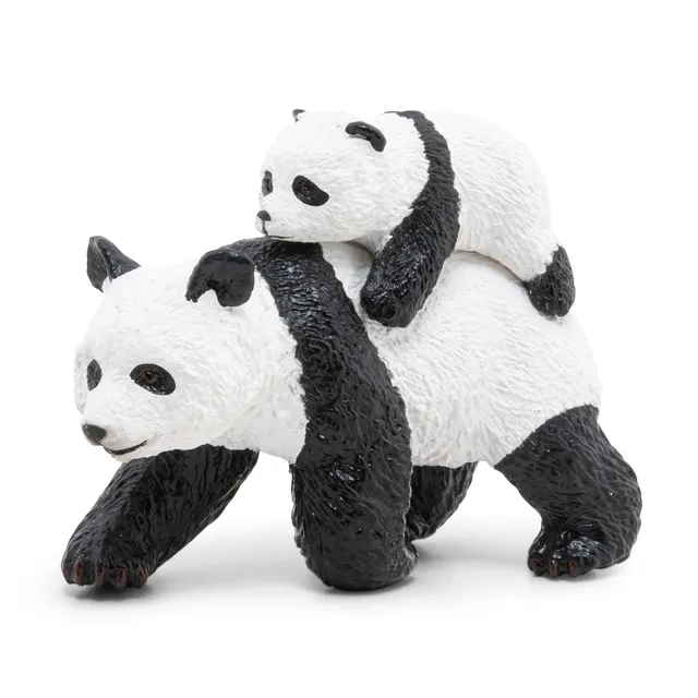 papo-wildlife-panda-baby-figur-bambusb-r-schwarz-wei image 1
