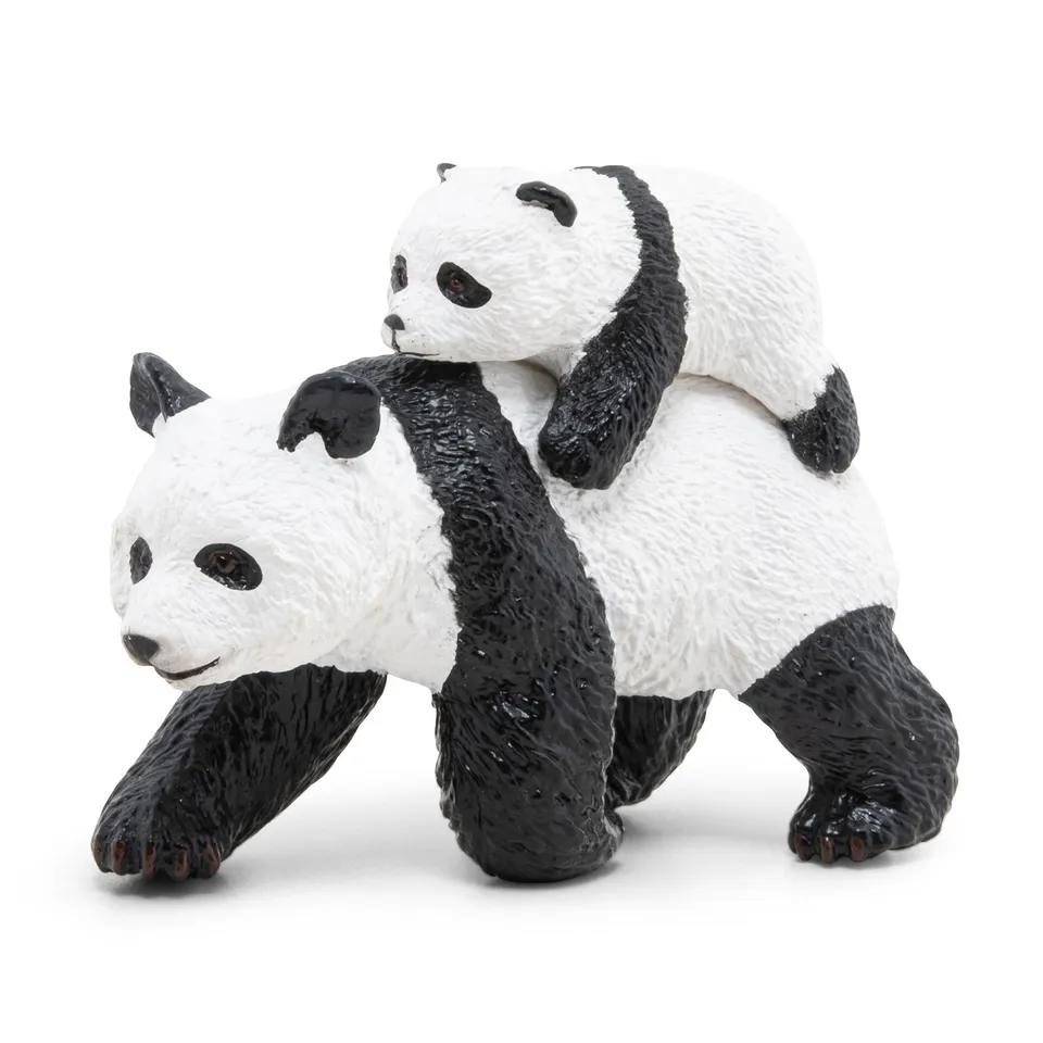 papo-wildlife-panda-baby-figur-bambusb-r-schwarz-wei image 1